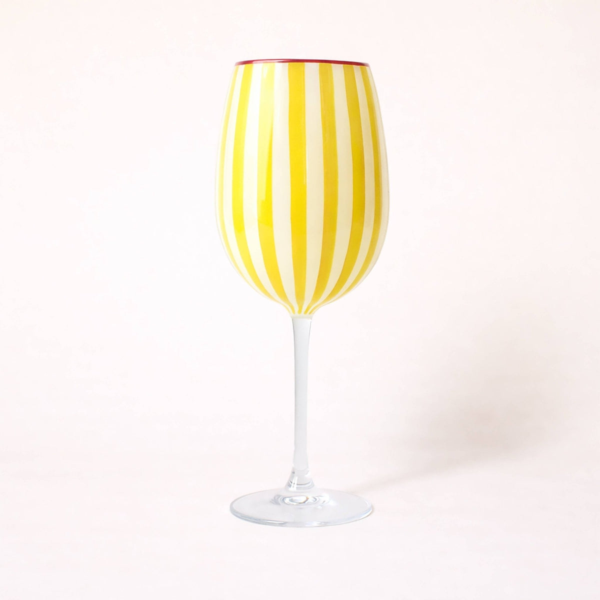 Circus Stemmed Wine Glasses, Set of 3