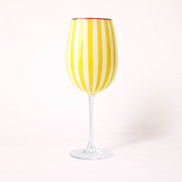 Circus Stemmed Wine Glasses, Set of 3