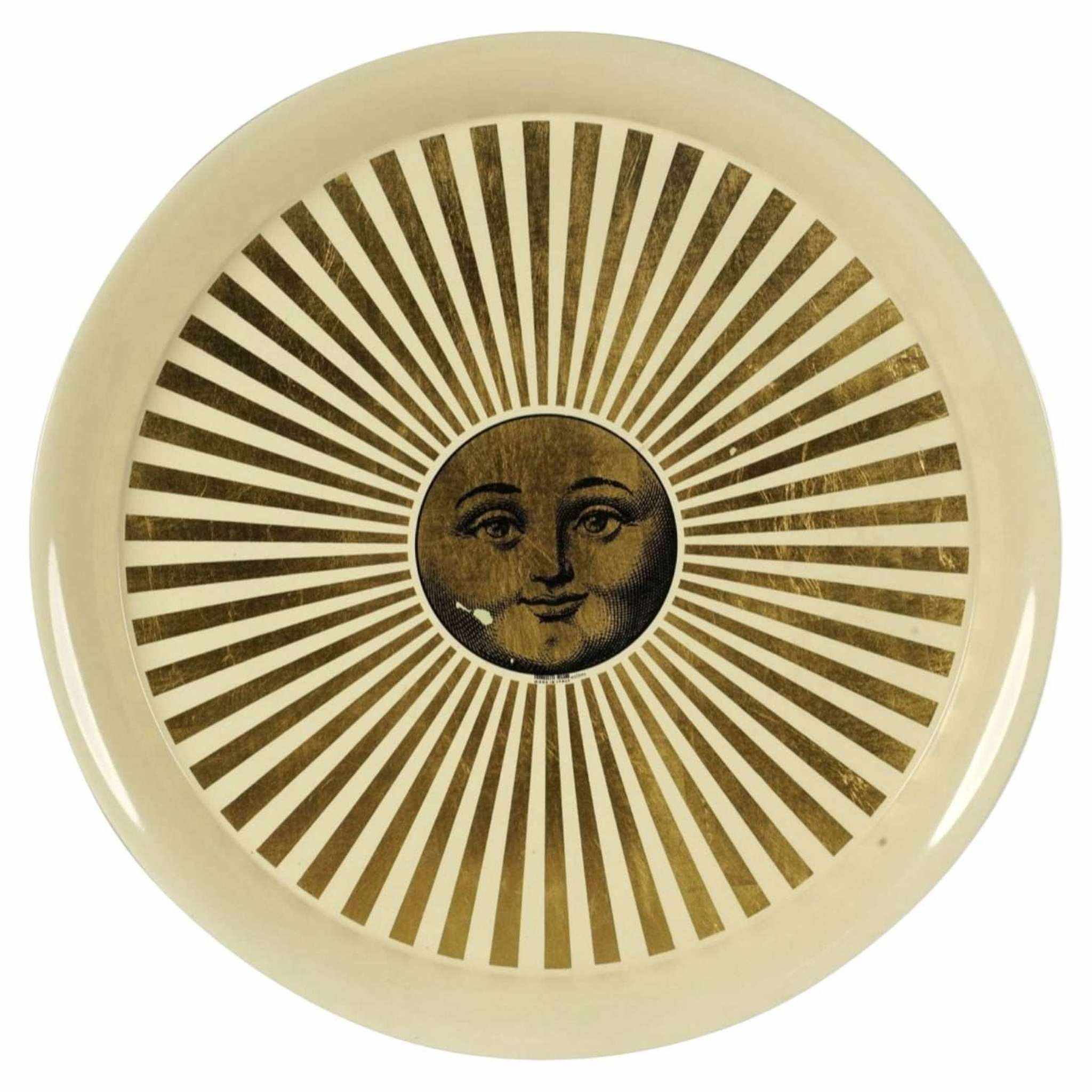 Fornasetti Tray ¡°Sole Raggiante¡± ¨C 2015 Edition, Signed, Original Box