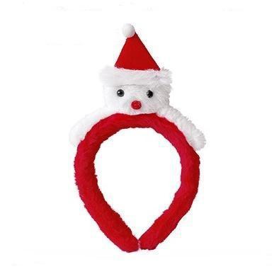 Christmas Santa Claus Headband With Cute Bear Ears