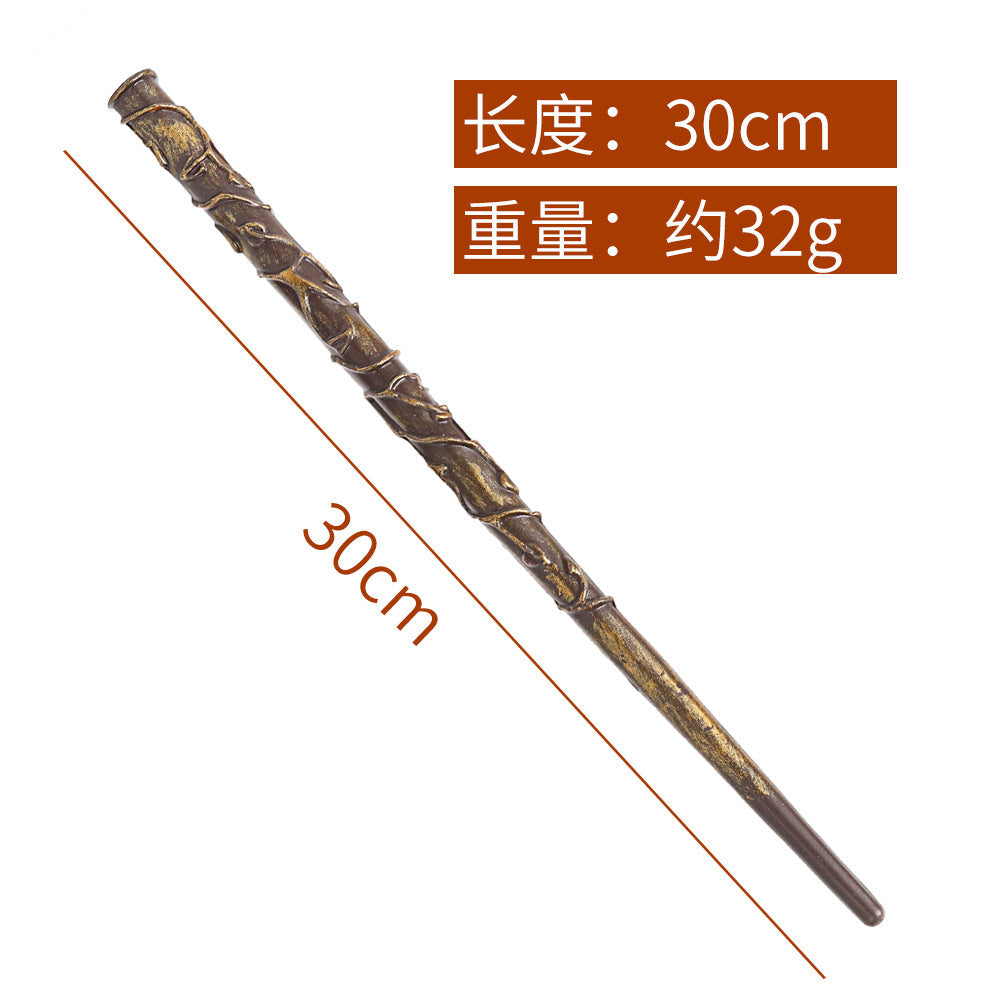Harry Potter Hermione Wand Glowing Music Staff Halloween Prop