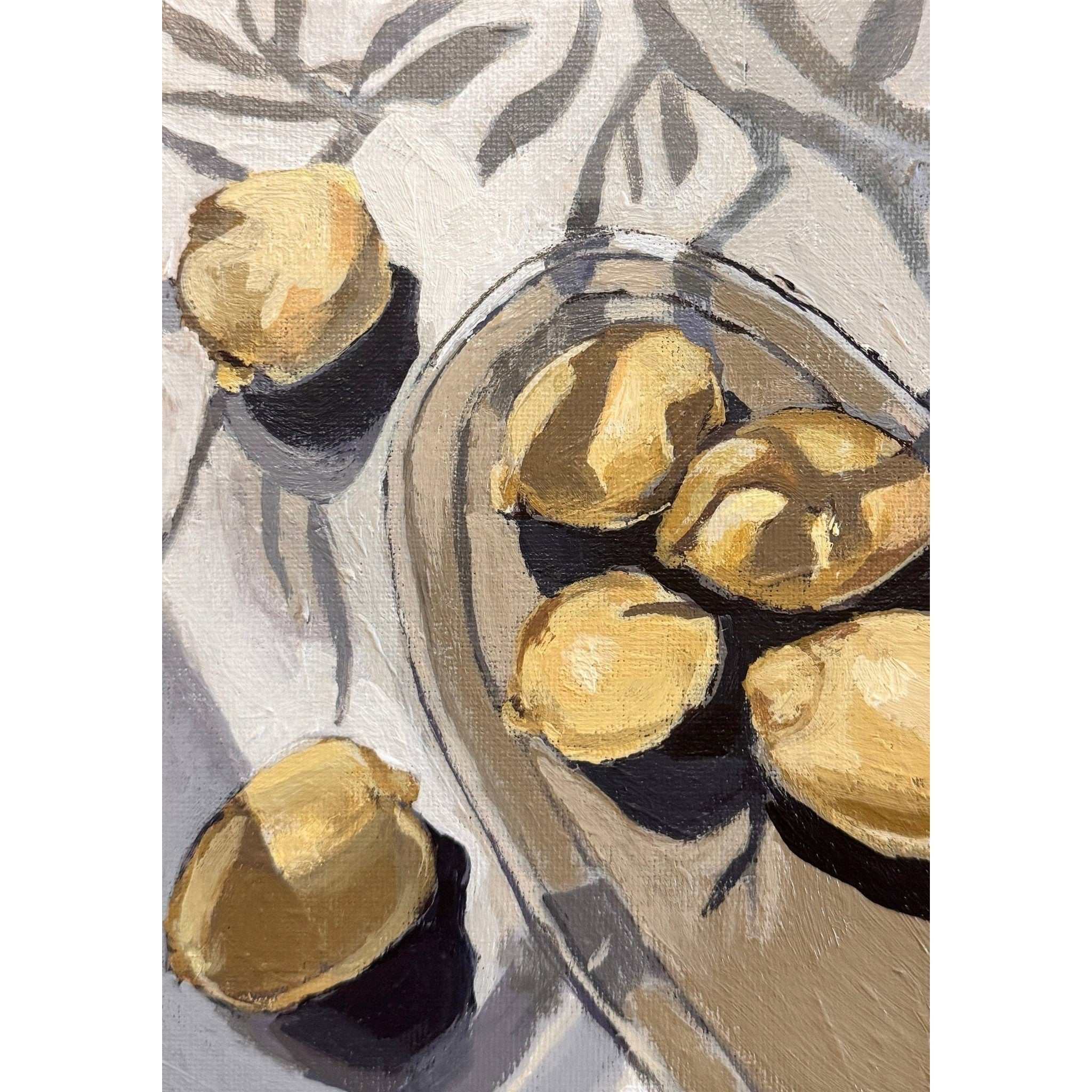 "Lemons" Art Print: 5x7