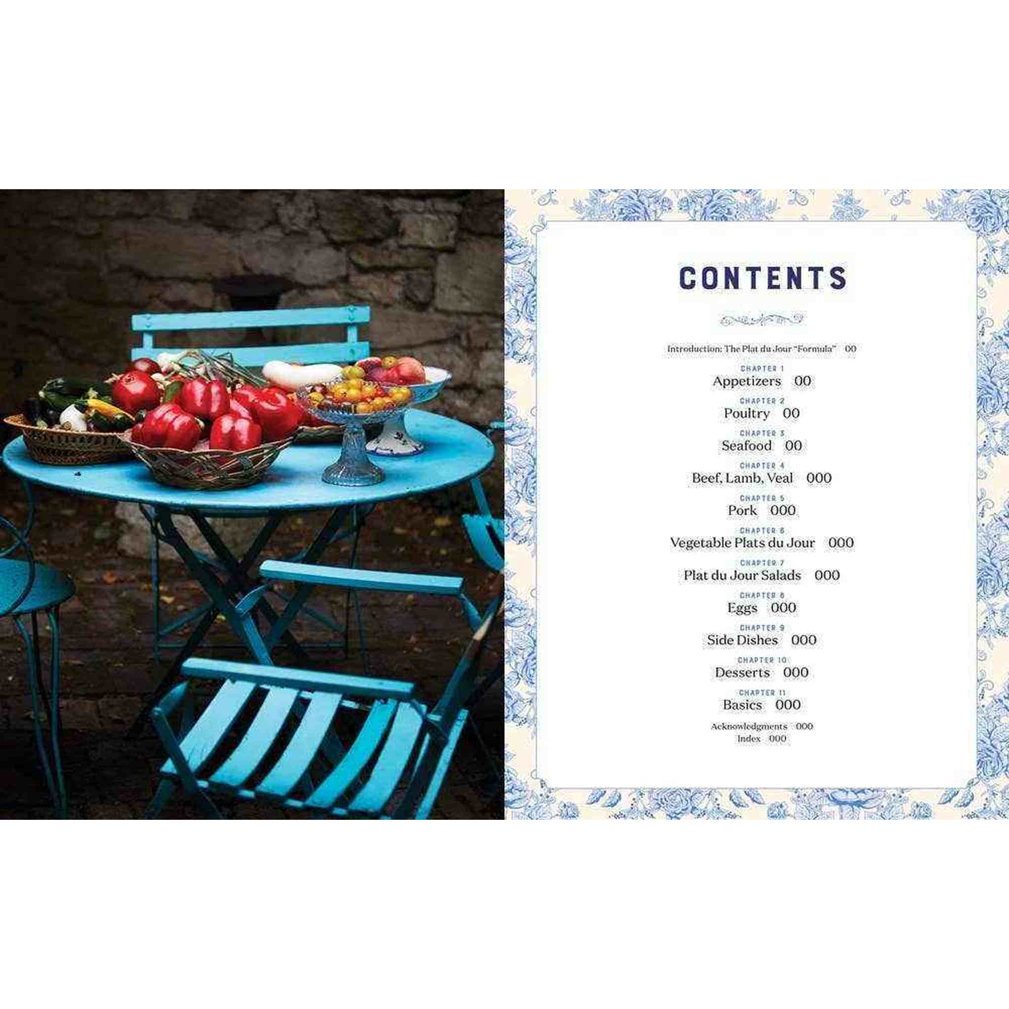 Plat du Jour: French Dinners Made Easy: Hardcover