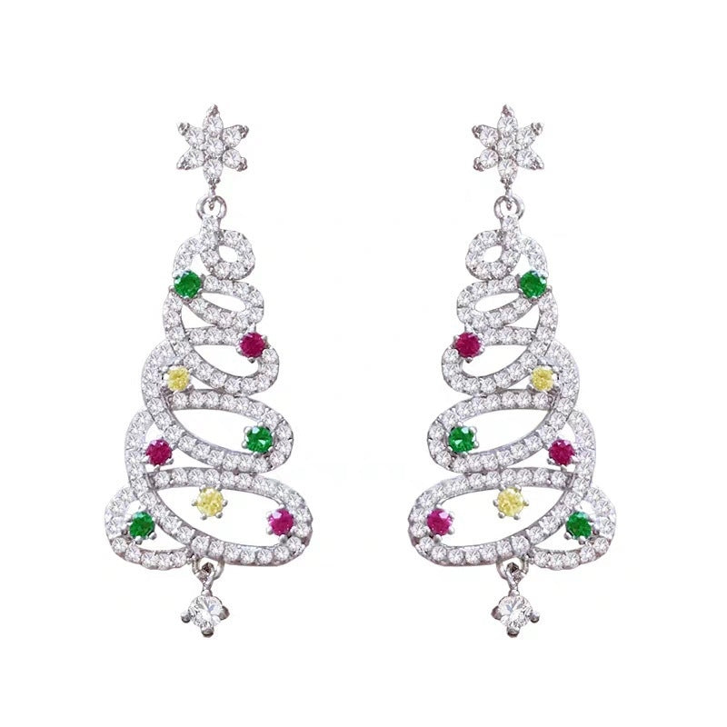 Christmas Tree Earrings