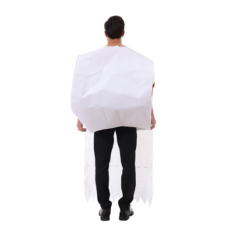 Funny Toilet Paper Cosplay Halloween Party Stage Costume