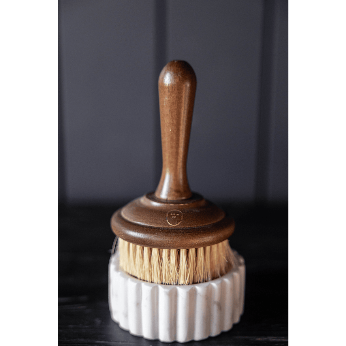 White Marble Fluted Soap Dish