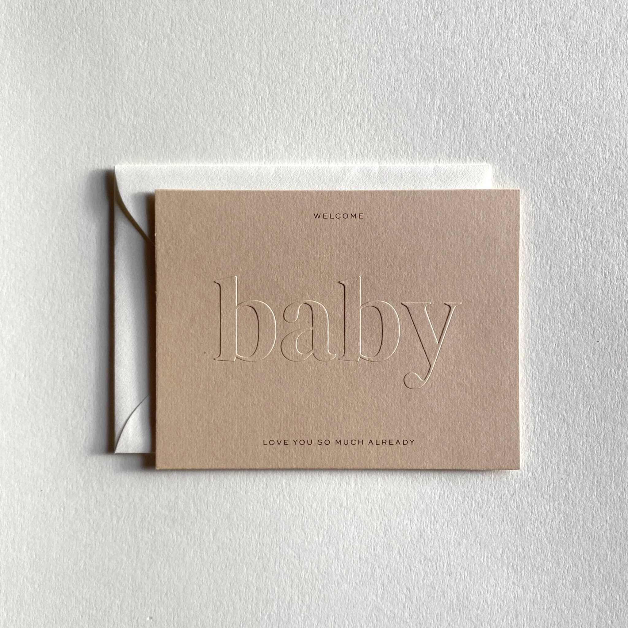 Baby No. 23: Butter / Single Card