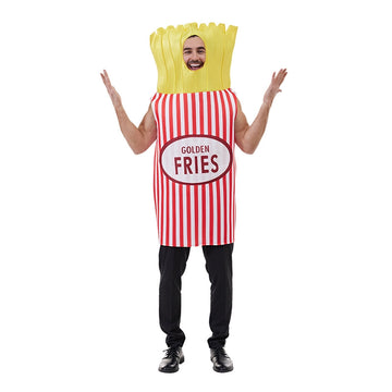 Funny French Fries Halloween Party Cosplay Costume