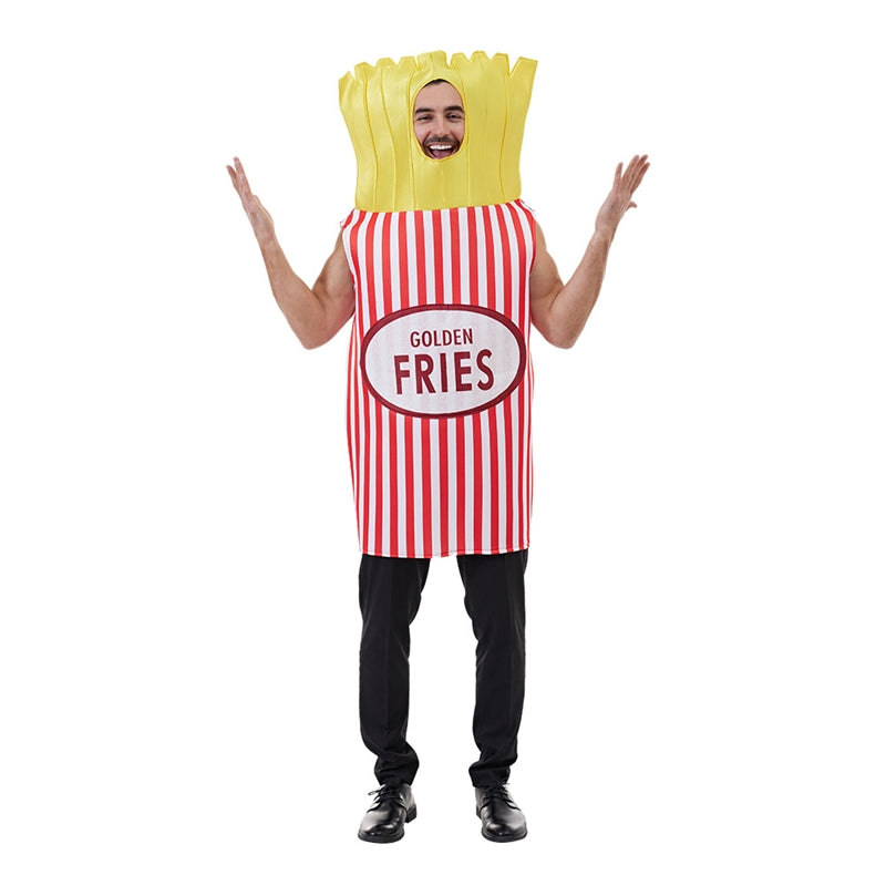 Funny French Fries Halloween Party Cosplay Costume