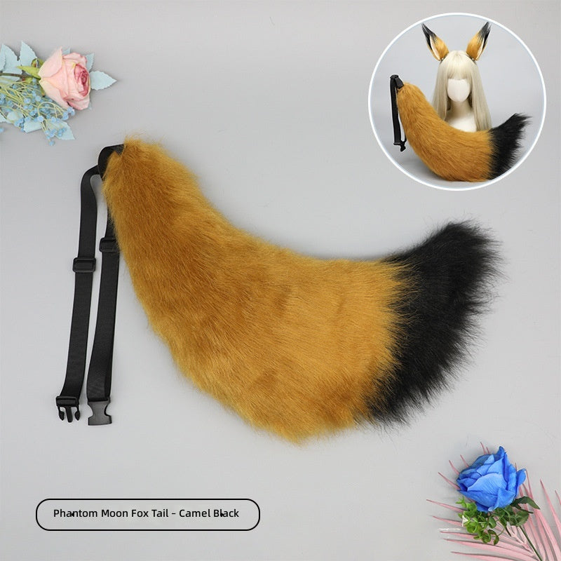 Halloween Cosplay Large Handmade Furry Wolf Tail