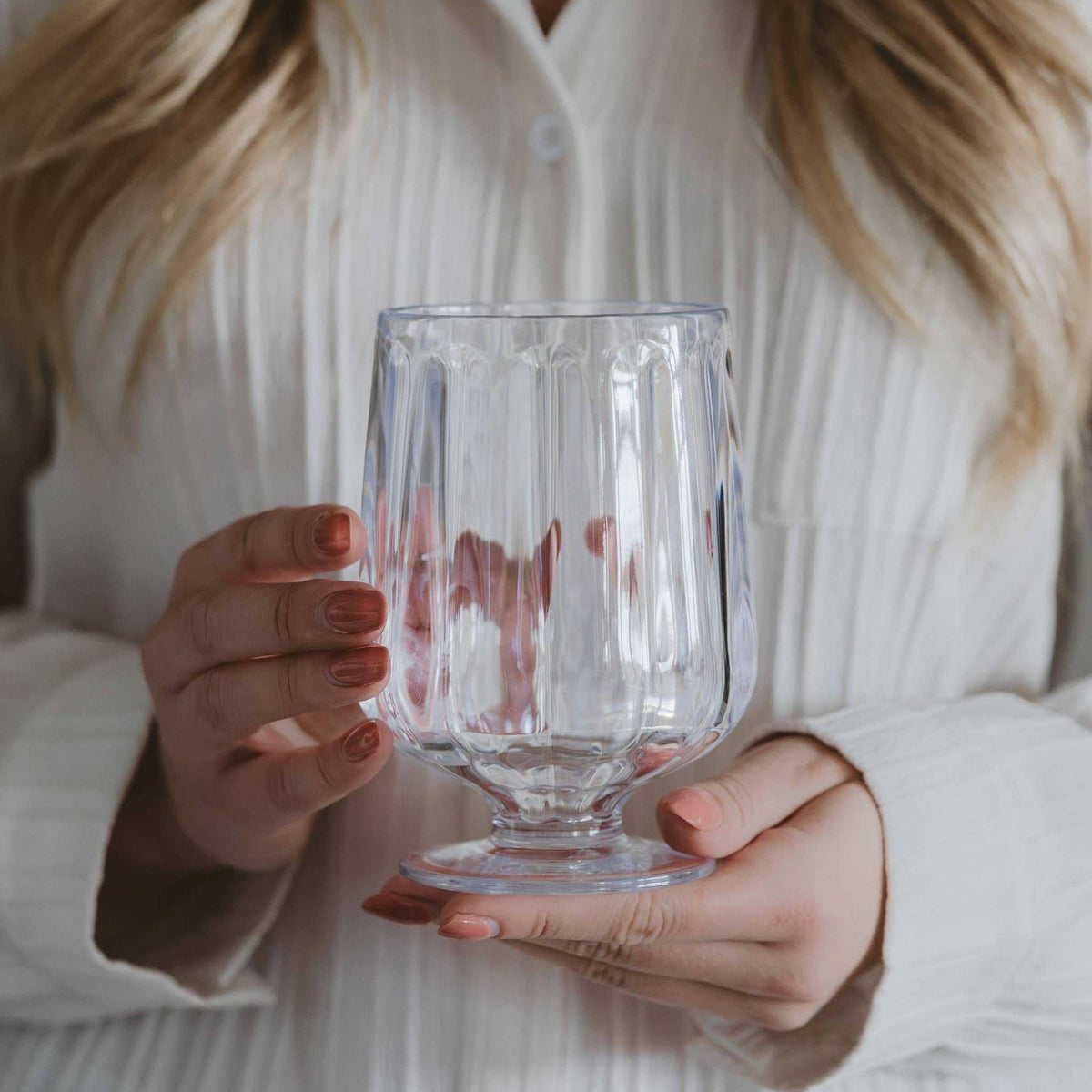 Outdoor Plastic Goblet Drinkware