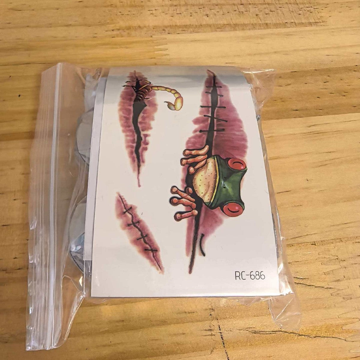 Halloween Waterproof Temporary Tattoos Party Decor