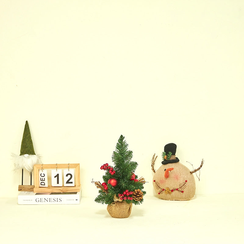 Mini Christmas Pinecone Tree