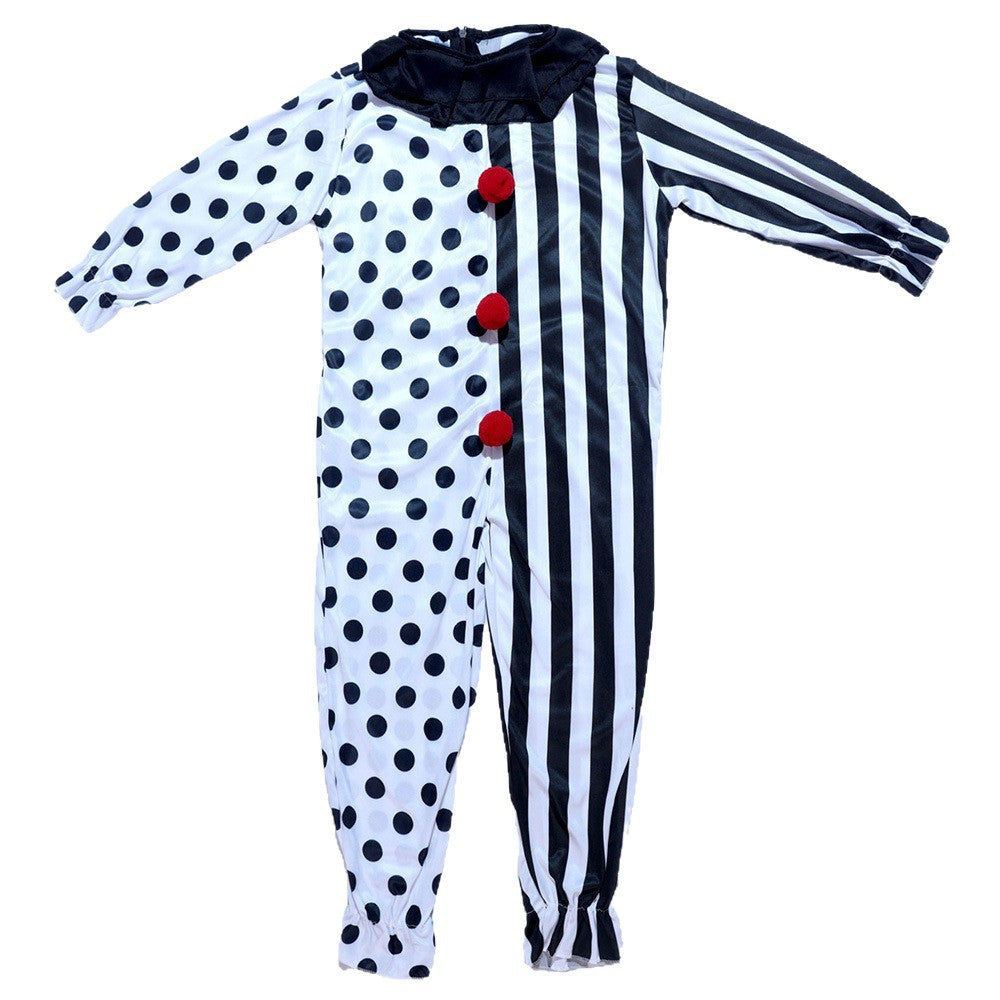 Halloween Jumpsuit Cosplay Costume Scary Clown Outfit