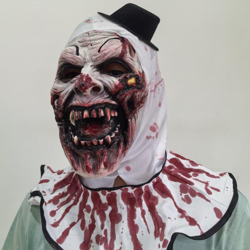 Clown Mask Hat Halloween Costume Party Cosplay Prop