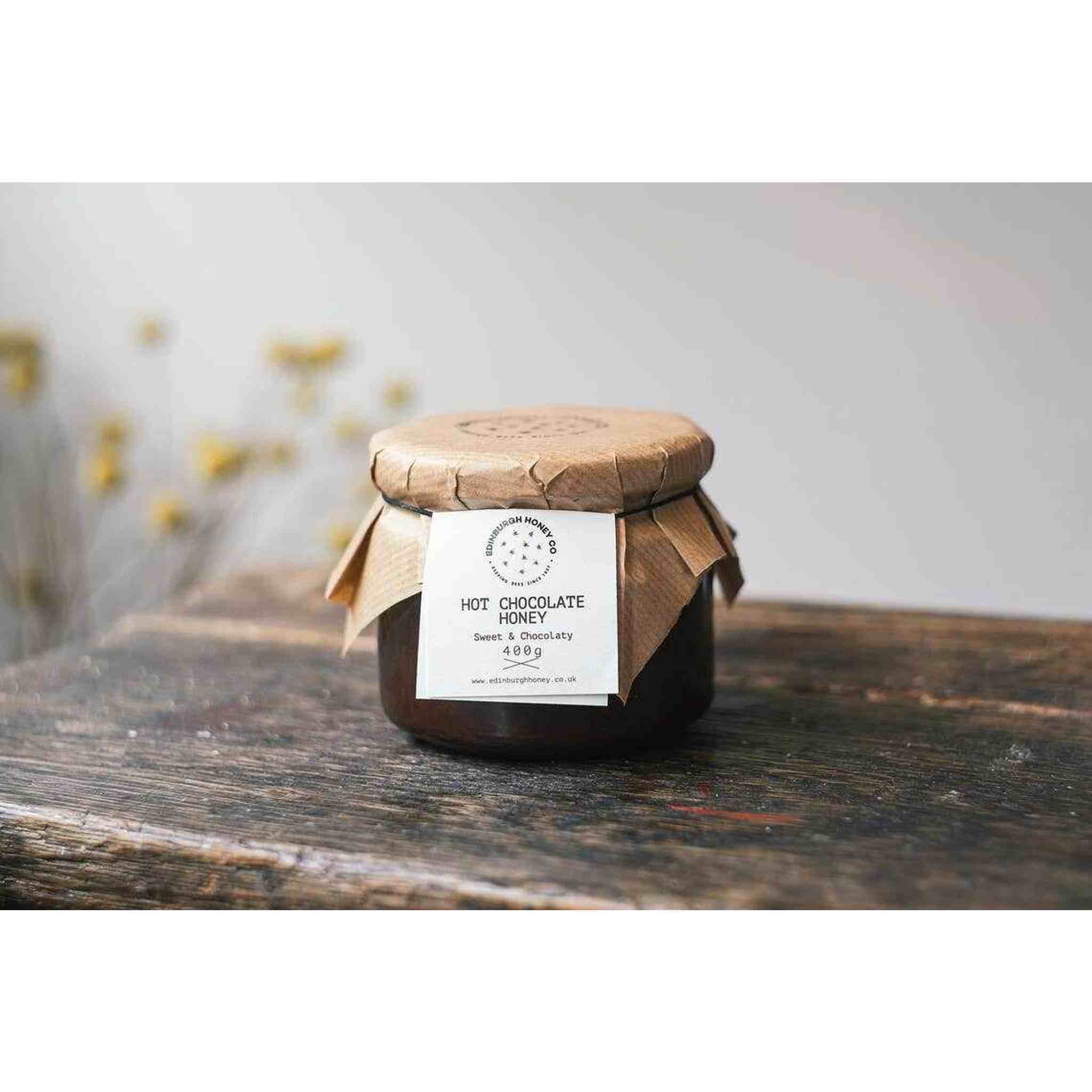 Hot Chocolate Infused Honey: 120g