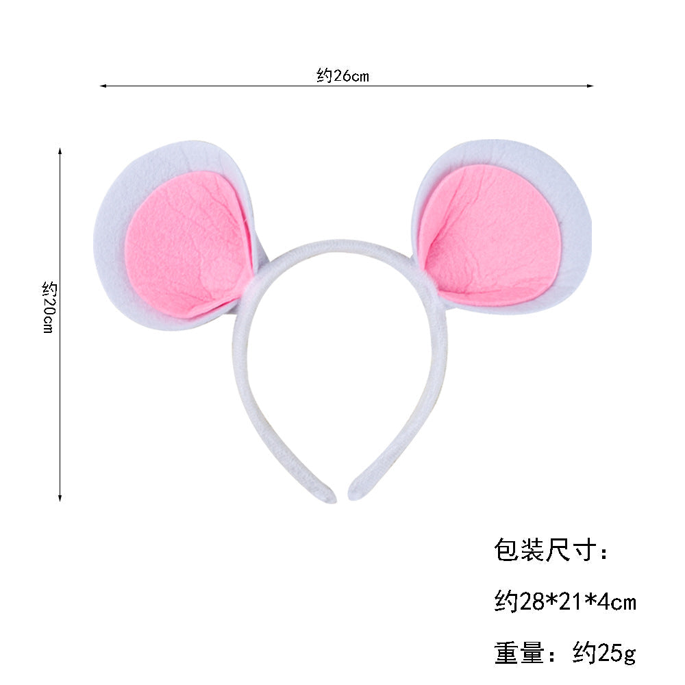Halloween Felt Mouse Ears Headband Costume Accessory