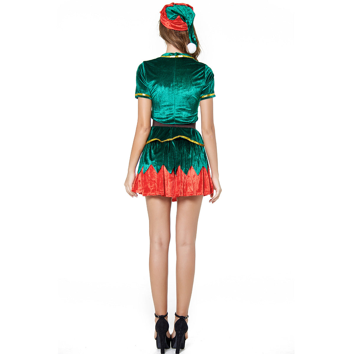 Christmas Costume Set For Couples, Unisex, Role Play Outfit