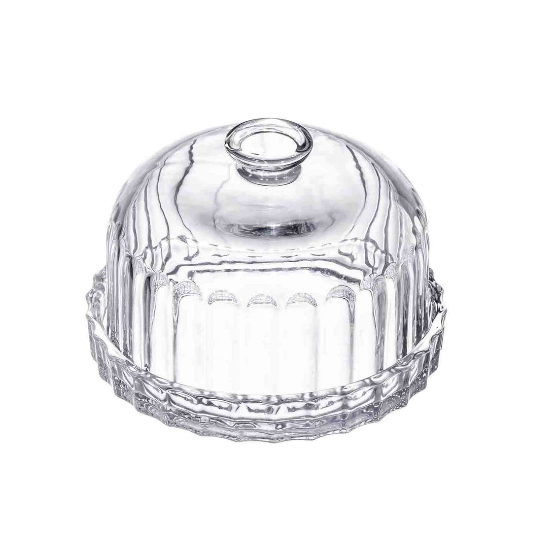 Glass Dessert Dish with Lid