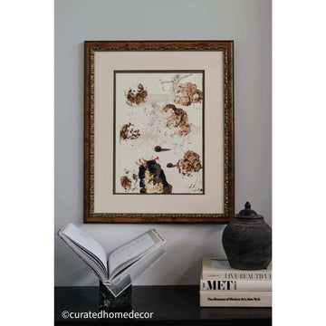 Salvador Dal¨ª ¡°All Nations in the Valley of Jehoshaphat¡± | Signed Original Lithograph | Framed Biblia Sacra Series