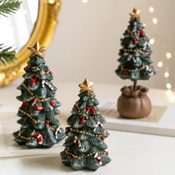 Mini Resin Christmas Tree Ornament