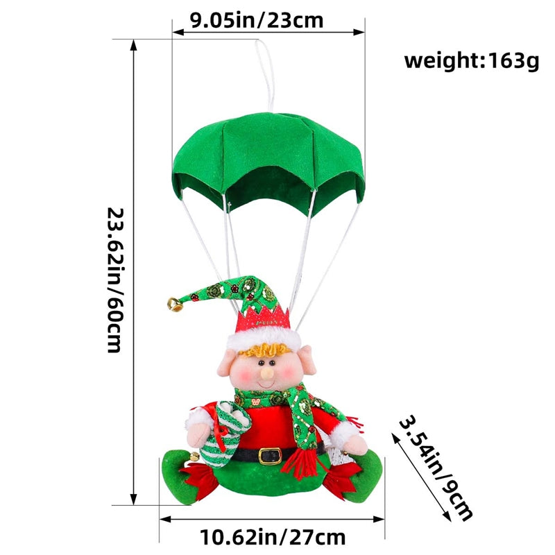 Christmas Parachute Doll