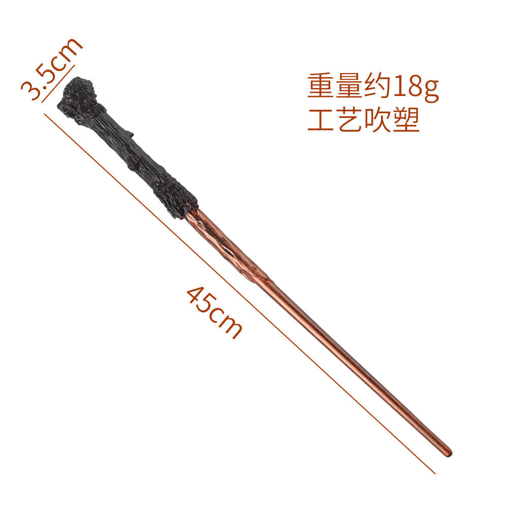 Harry Potter Hermione Wand Glowing Music Staff Halloween Prop