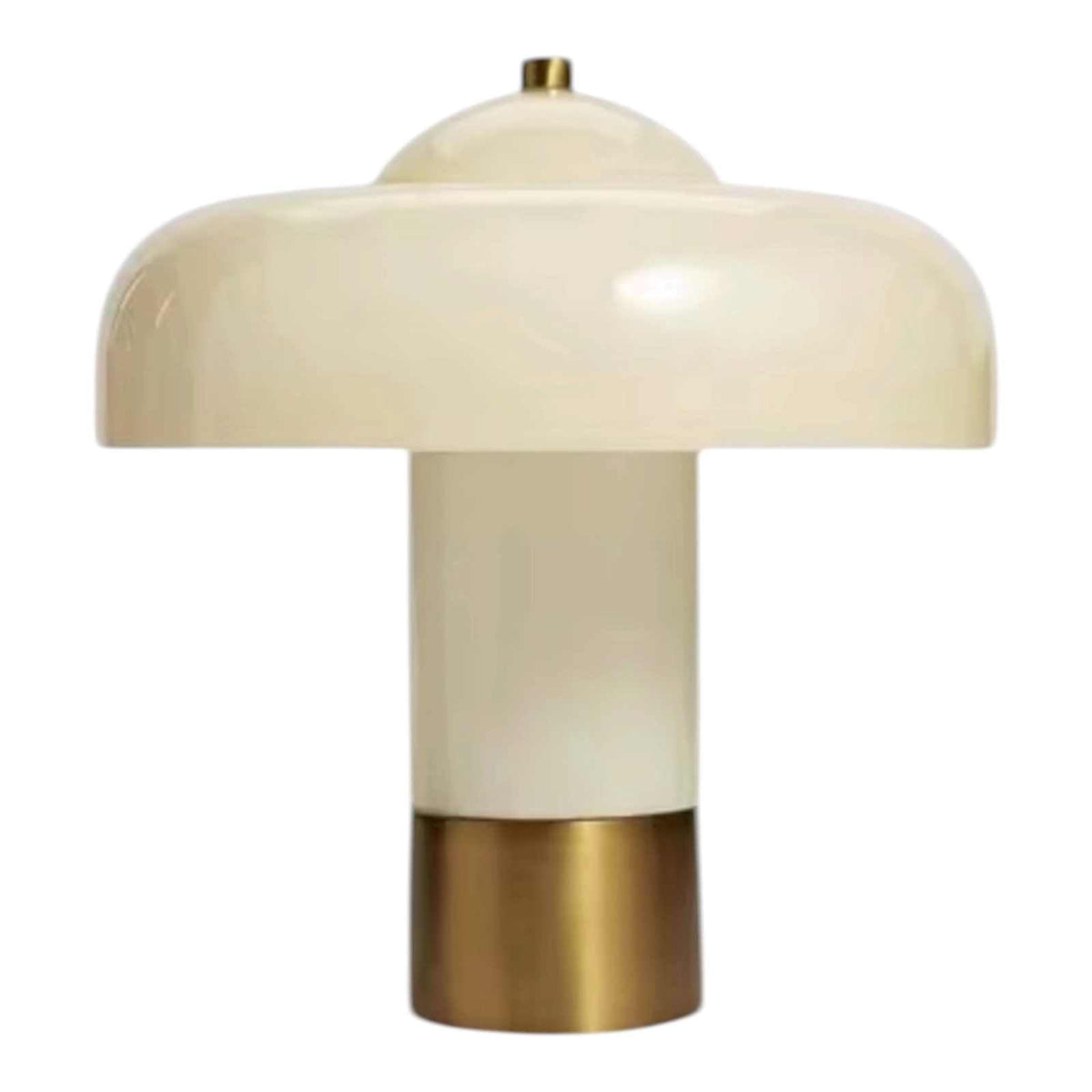 Ivory Mushroom Table Lamp