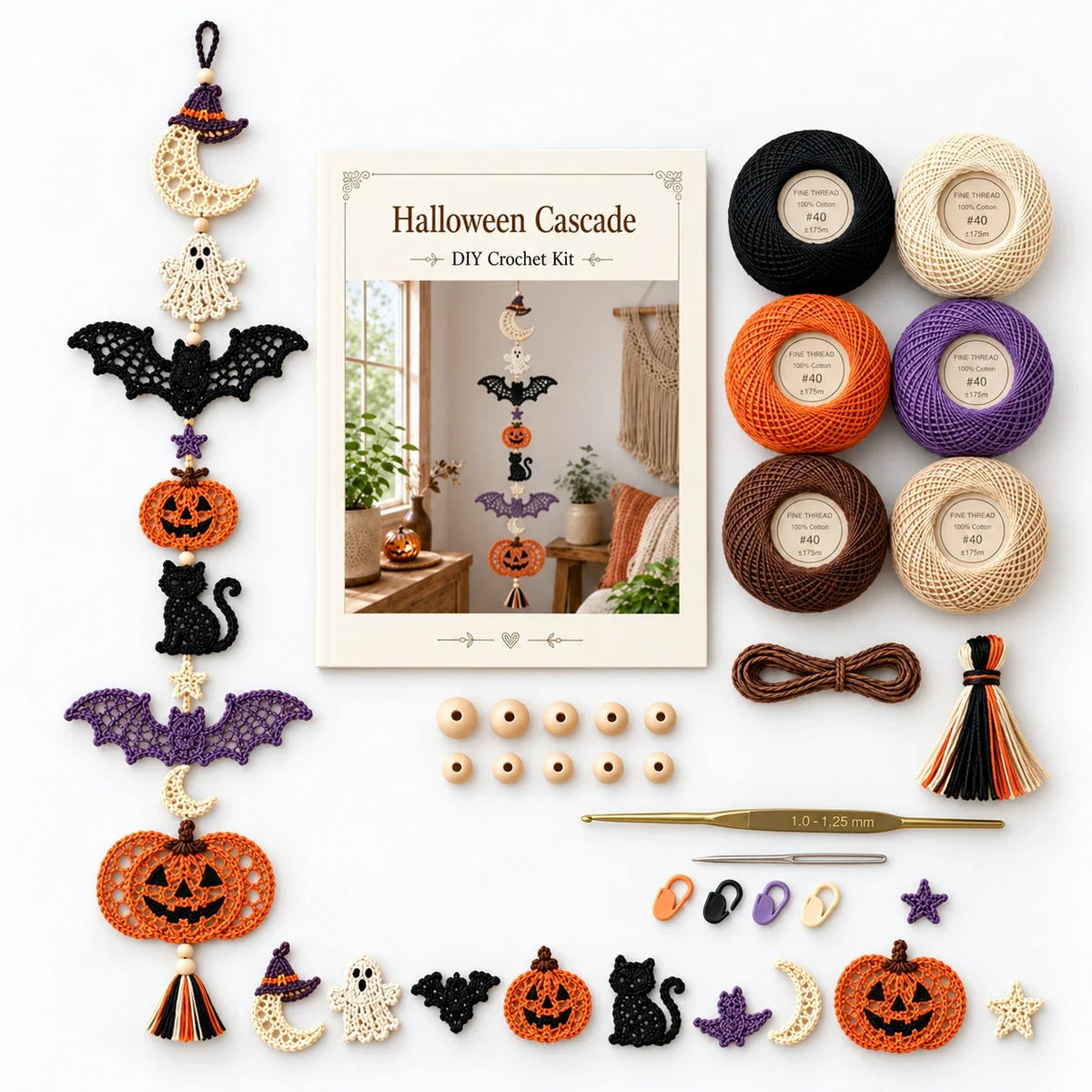 Bloomweave – Hummingbird And Flower Crochet Hanging Kit