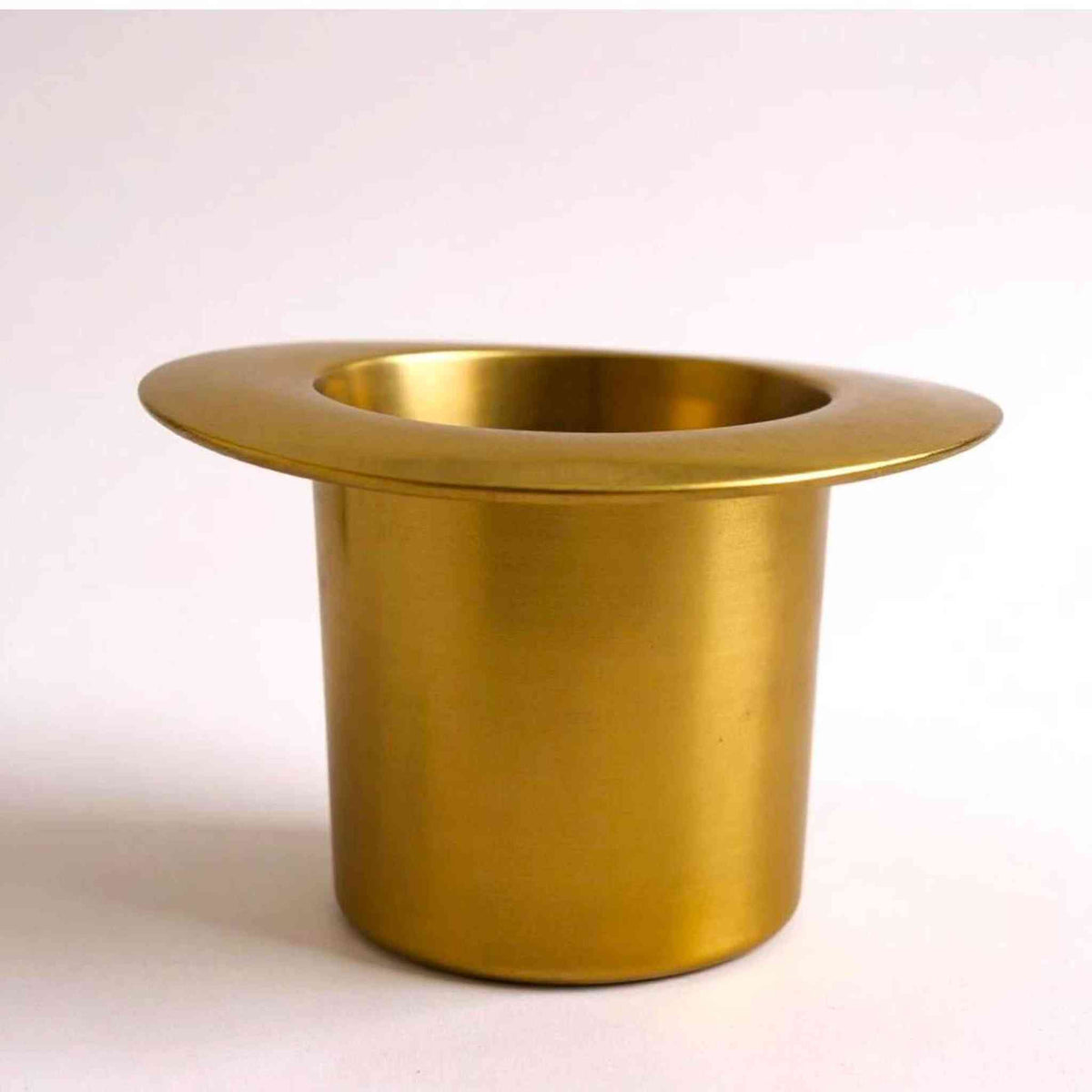 Top Hat Gold Ice Bucket
