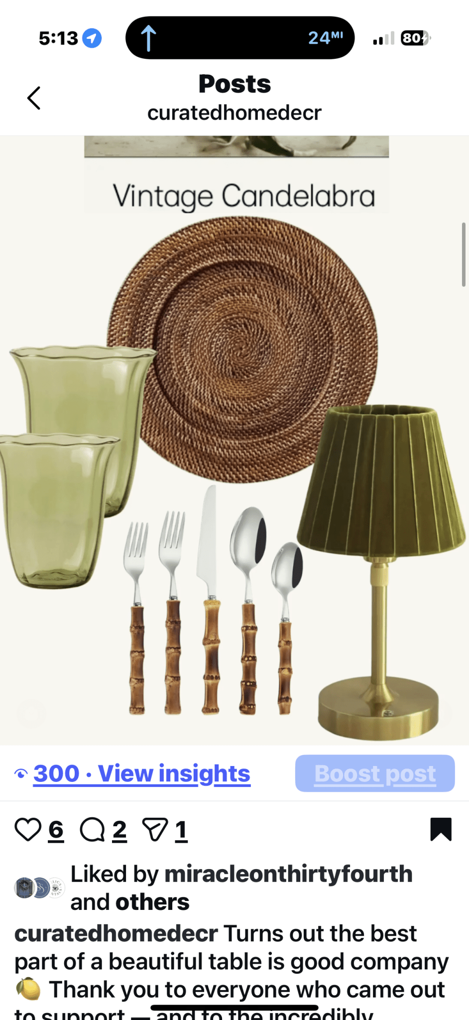 Round Hand-Woven Rattan Charger