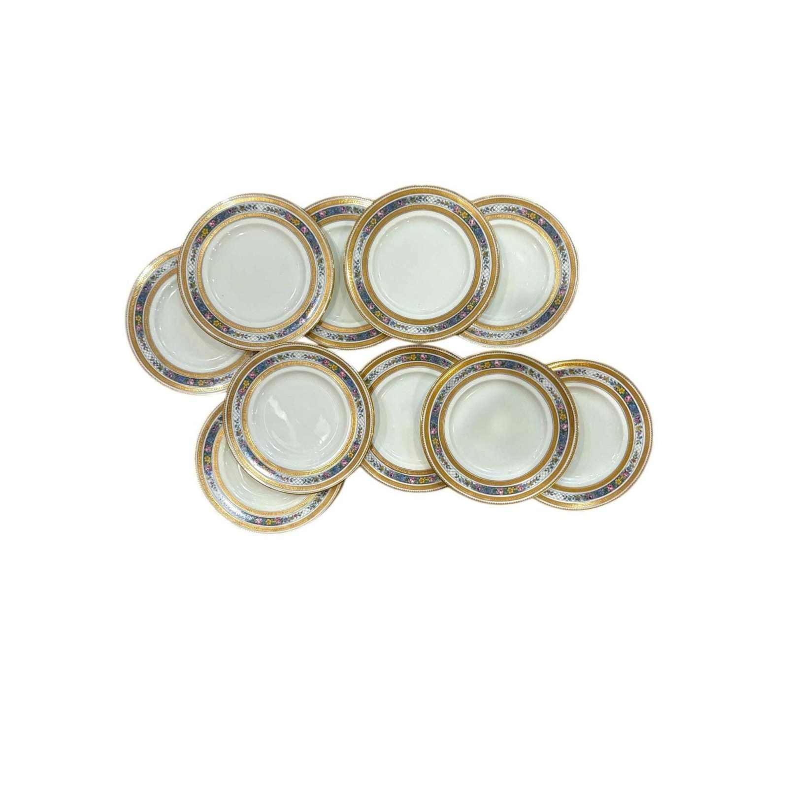 Floral Trim European Style China Set/10