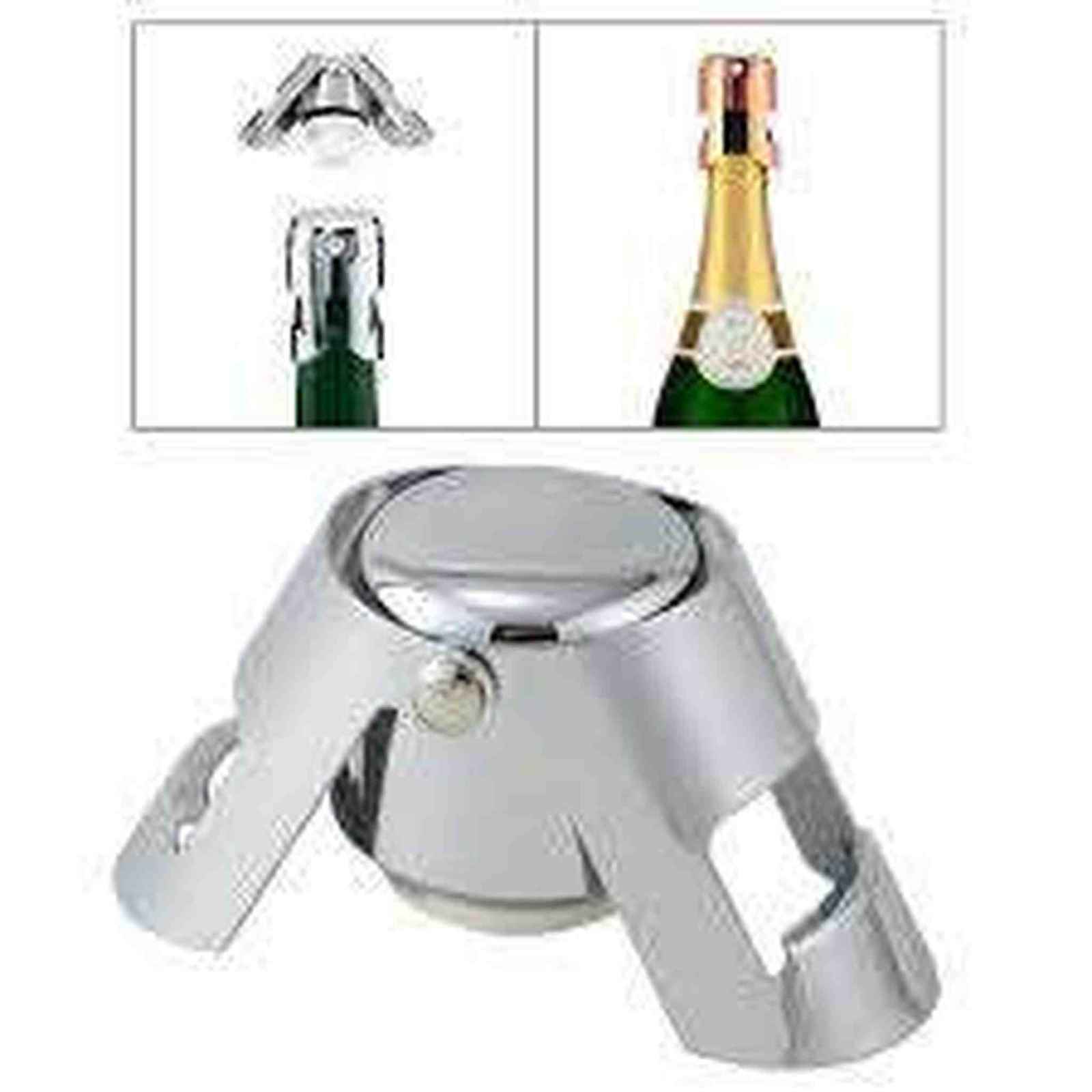 Stainless Steel Champagne Bottle Stopper