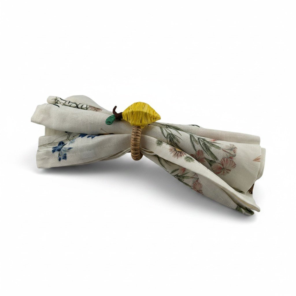 Juliska Floral Garden Napkins, Set of 4