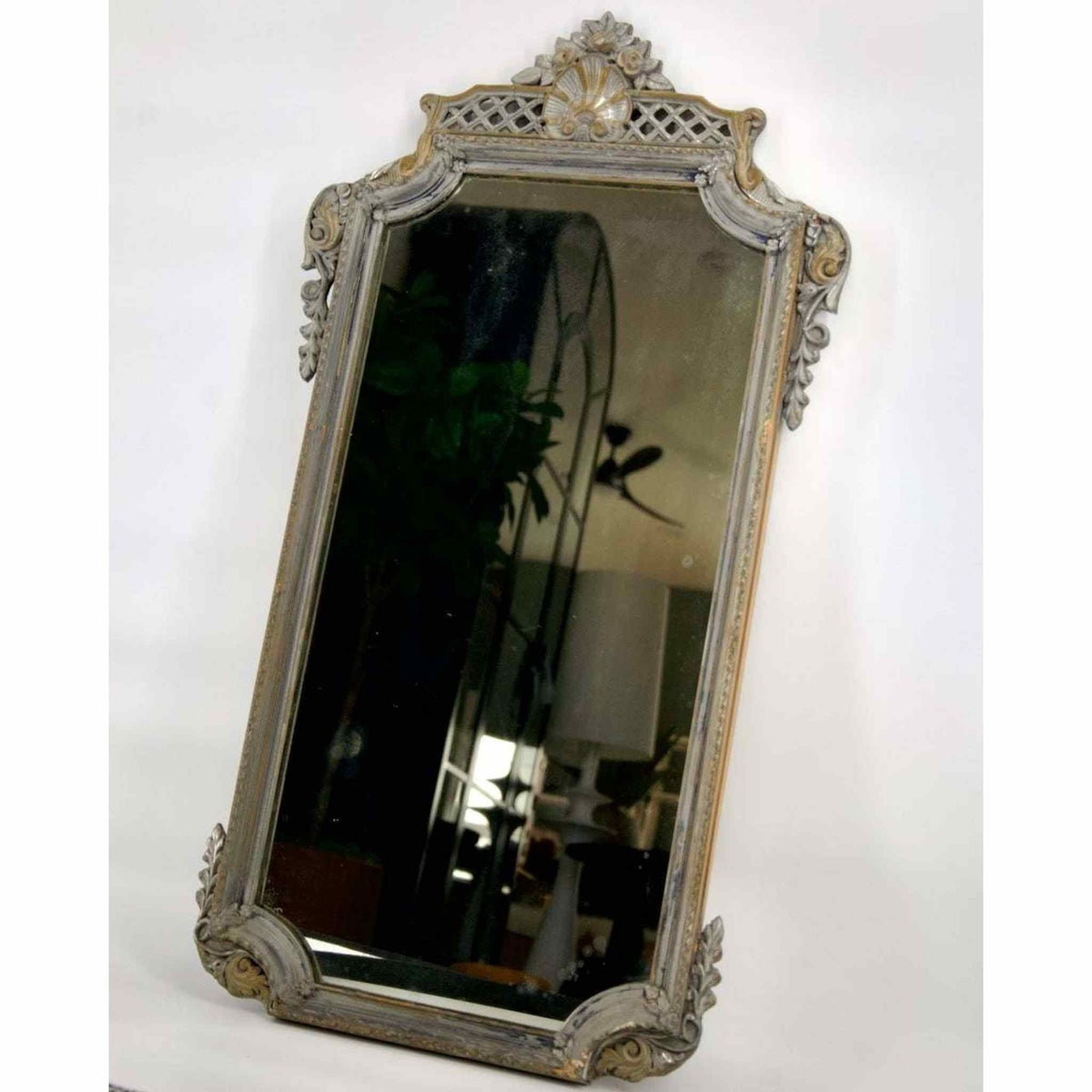 Antique French Rococo Mirror ¨C Beveled Glass