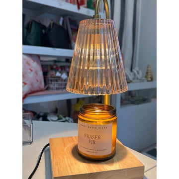 Glass Candle Warming Lamp