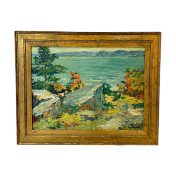Original Art Landscape Oil Painting by Lenore Benolken ¨C Framed