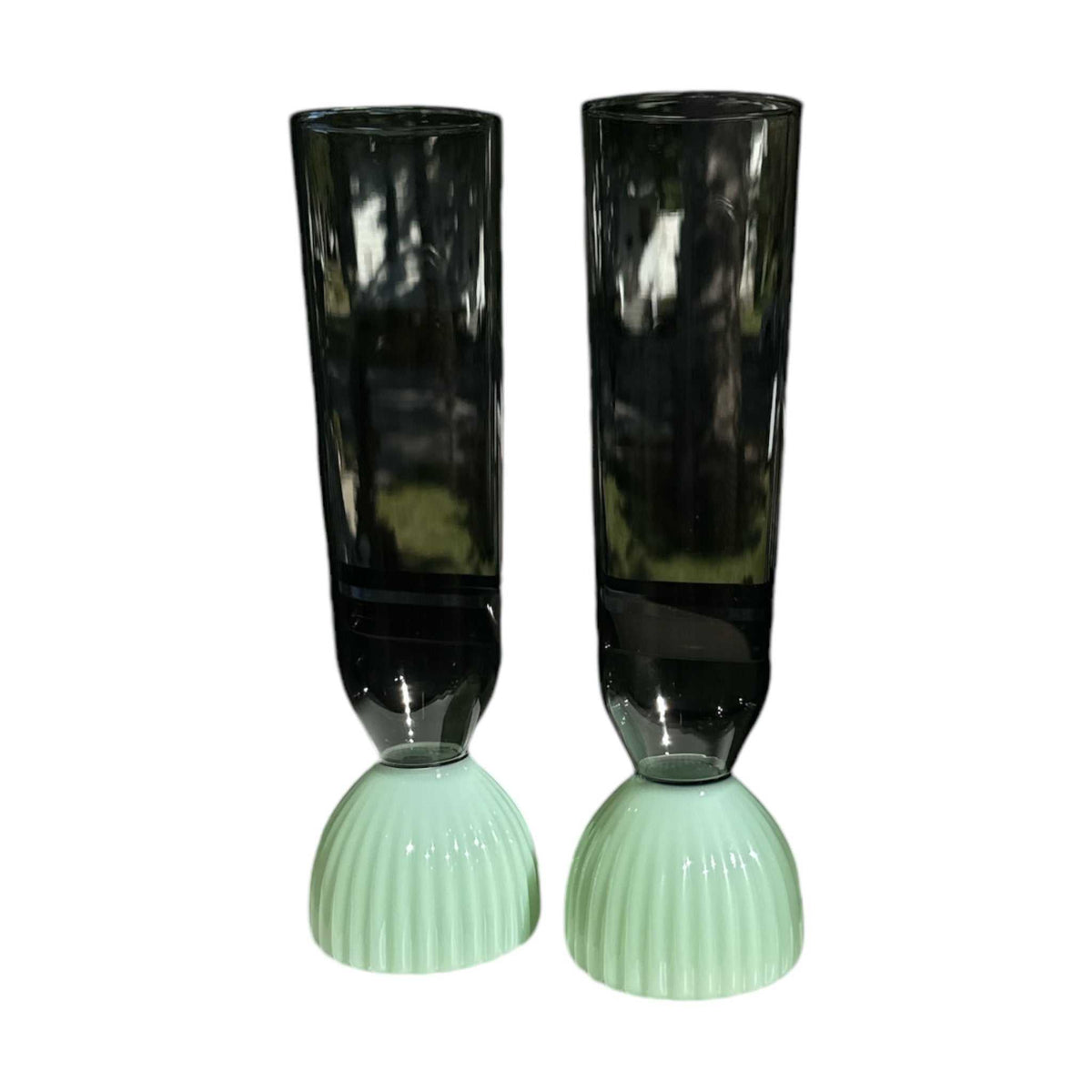 Jade Kairos Champagne Flute | Set of 2