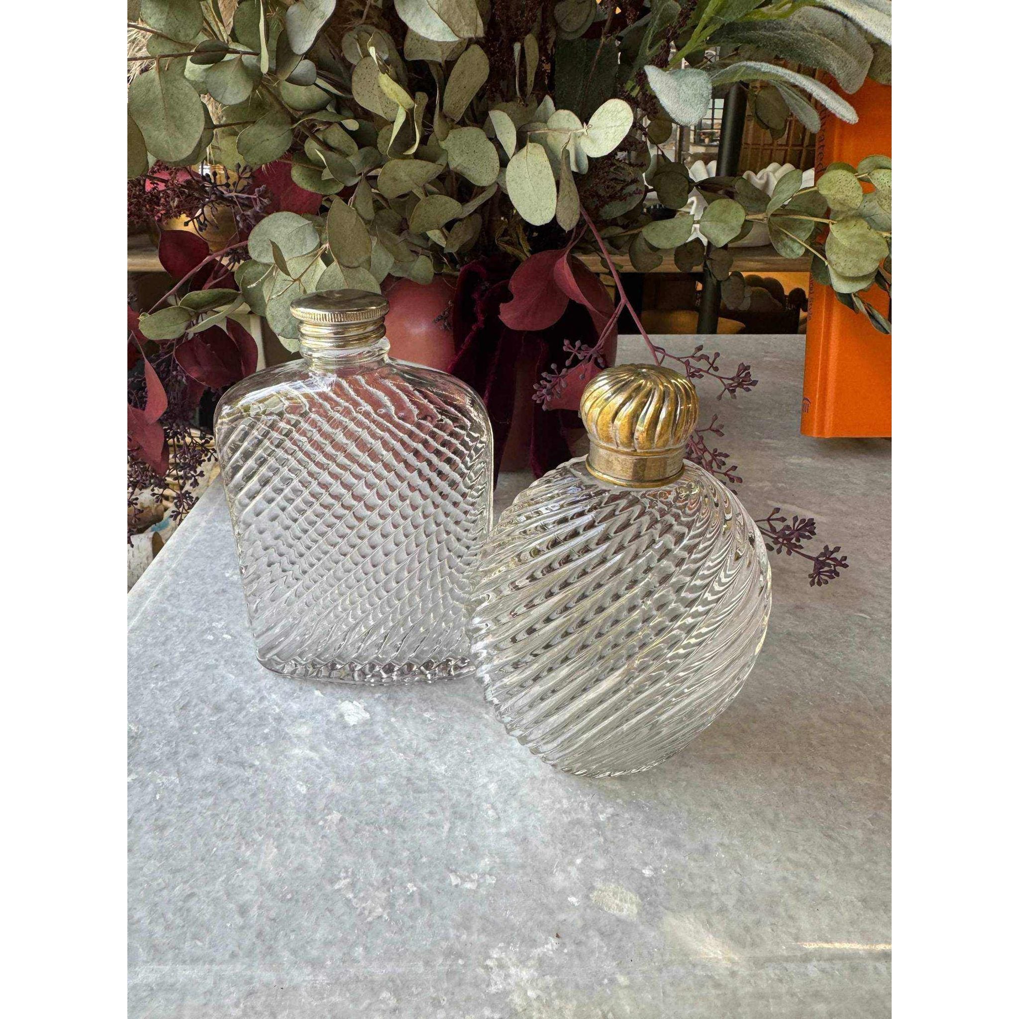 Antique Sterling Silver Flasks (c.1800s)