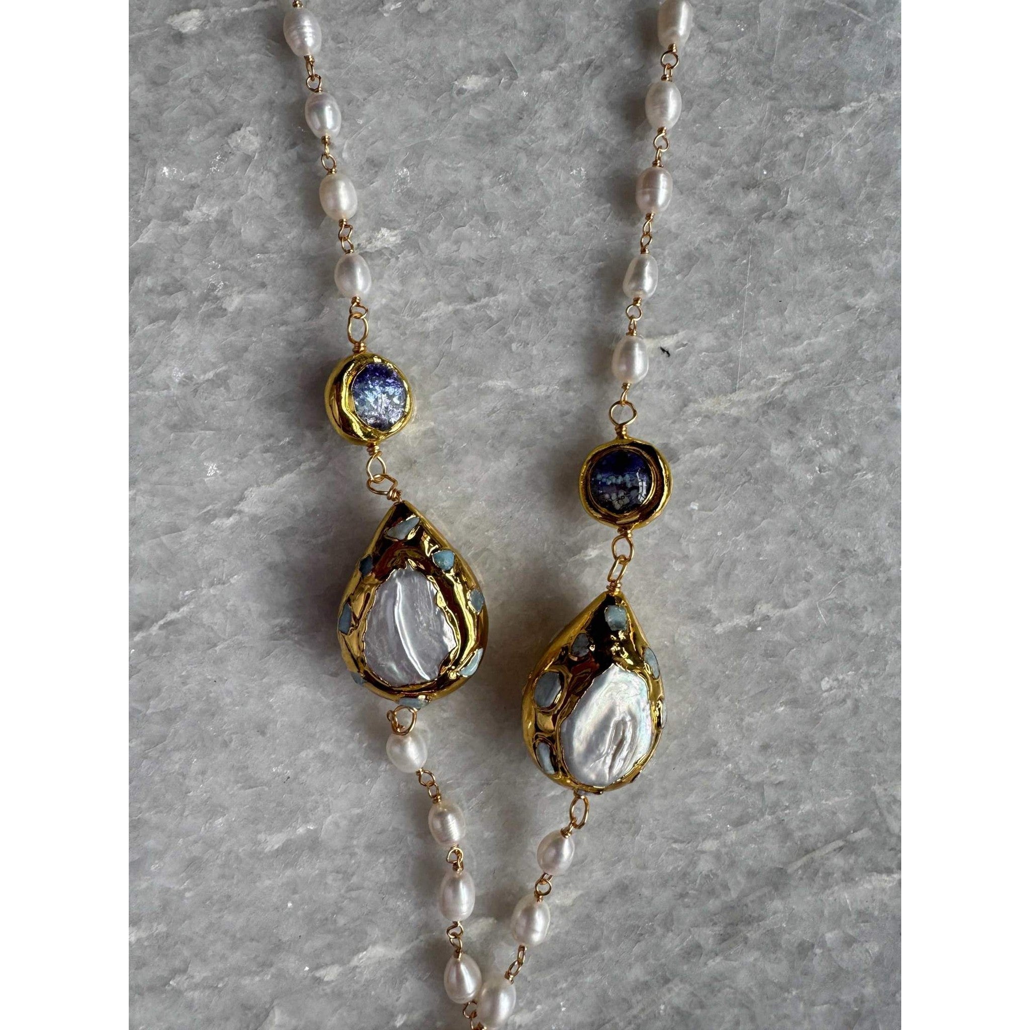 Long Beaded Necklace