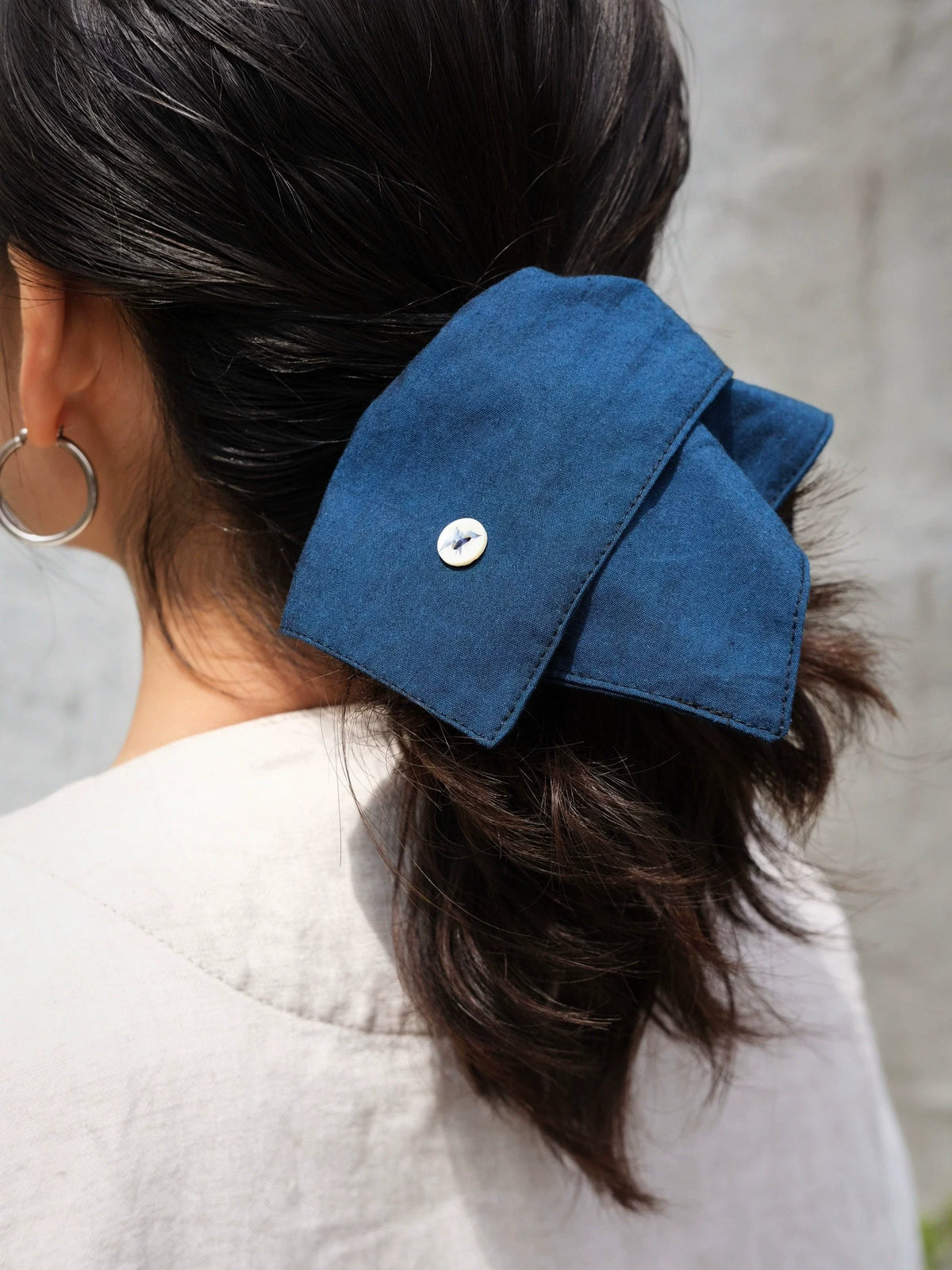 Chic Elegant Retro Square Hair Wrap Minimalist Headwear