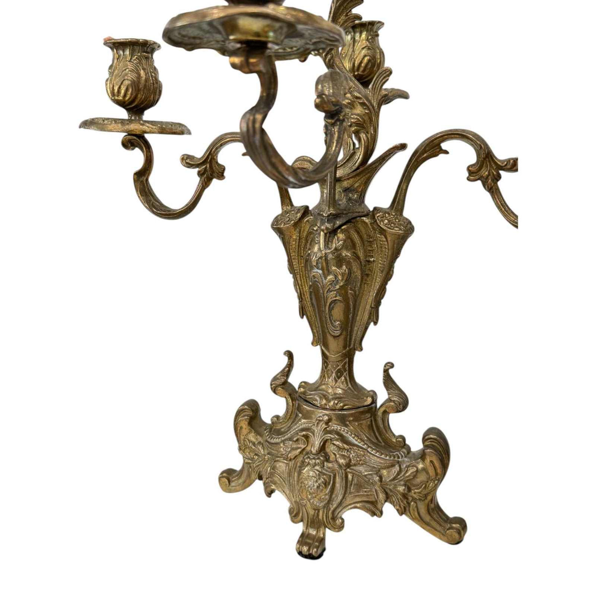 Gilded Bronze Candelabra