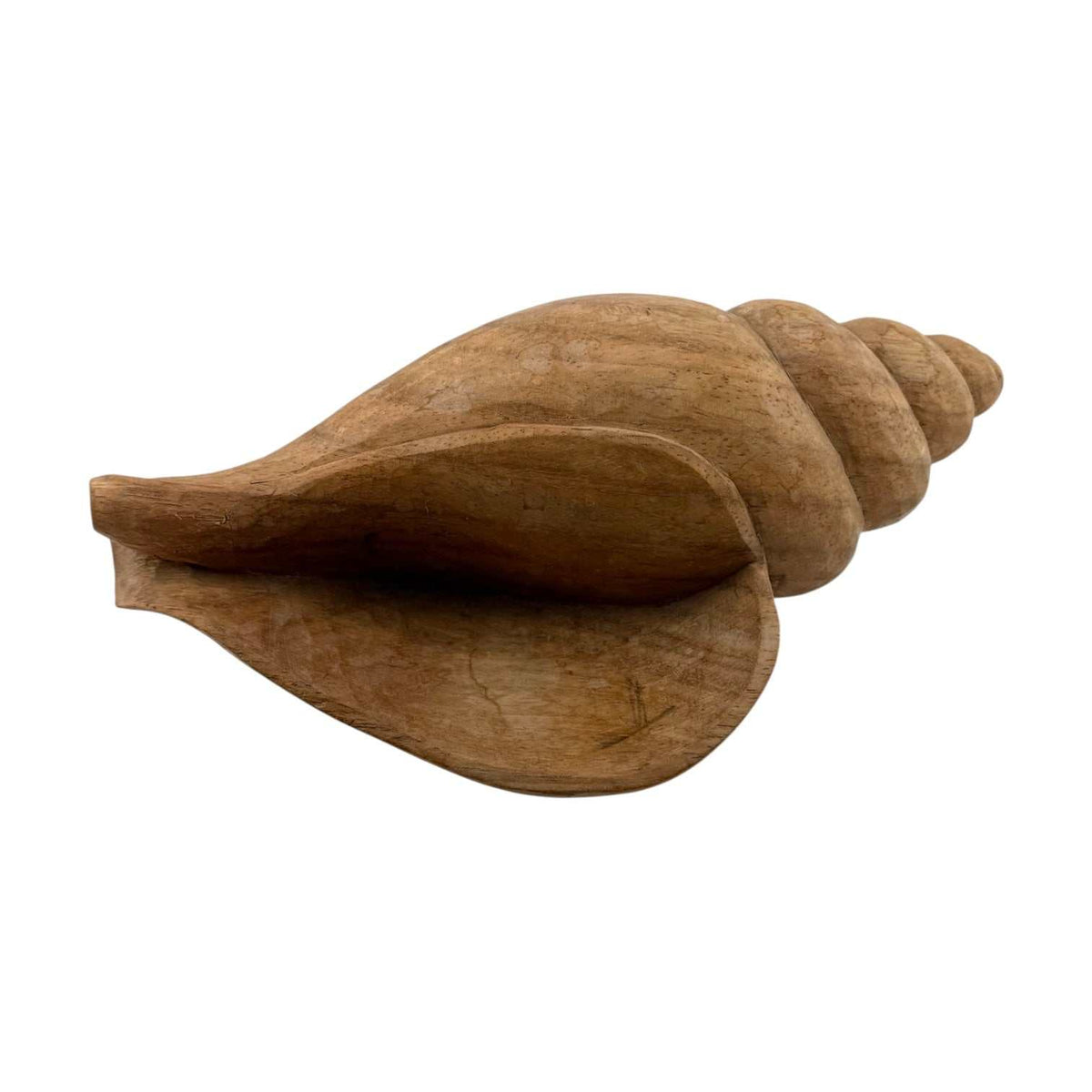 Vintage Carved Conch Sculpture