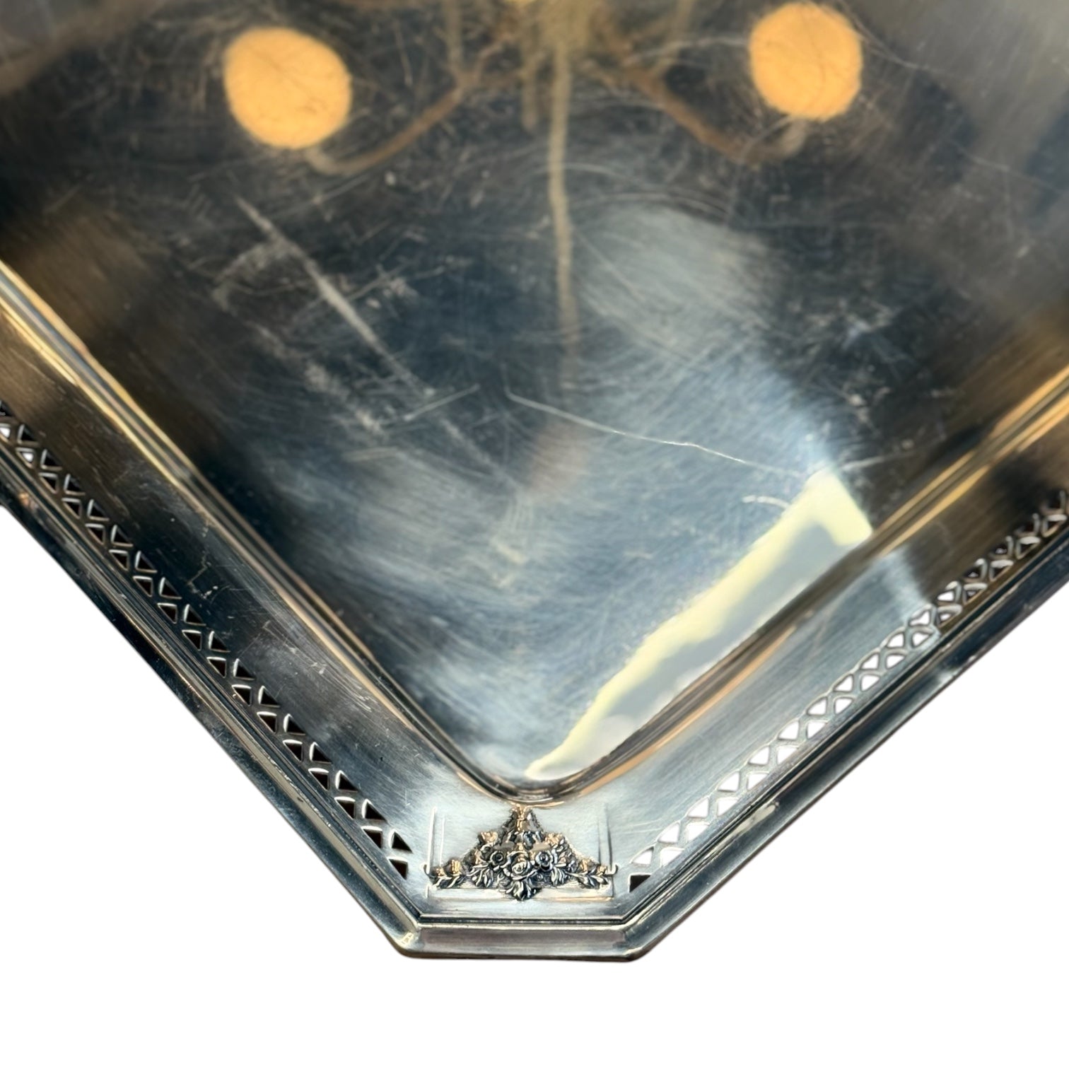 Vintage Ambassador Silverplate Serving Tray