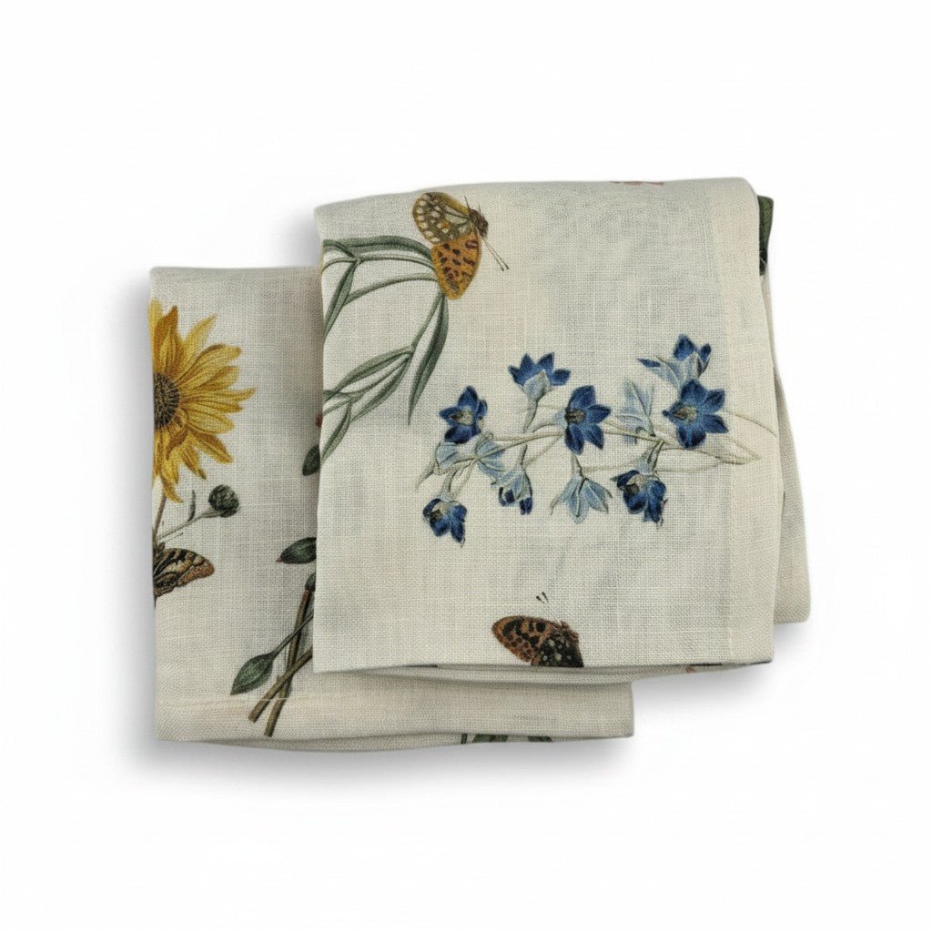 Juliska Floral Garden Napkins, Set of 4