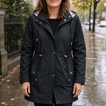Rainella – Adjustable Waist Hooded Waterproof Jacket