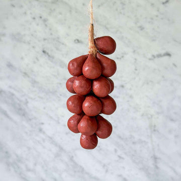 Handcrafted Grapes Soap - 100% Olive Oil -Wine
