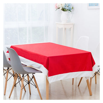 Red Christmas Tablecloth