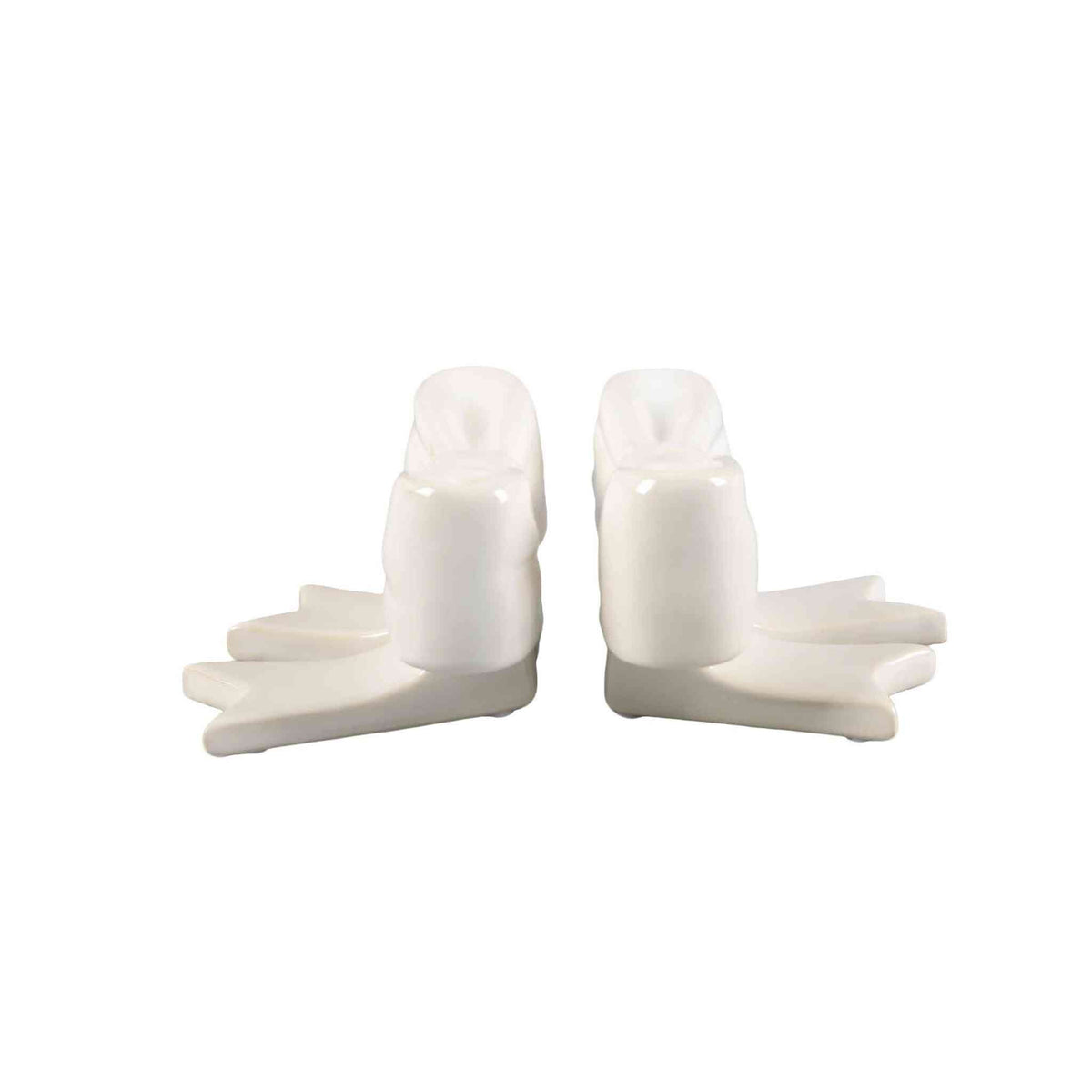 Single Ceramic Bow Bookend