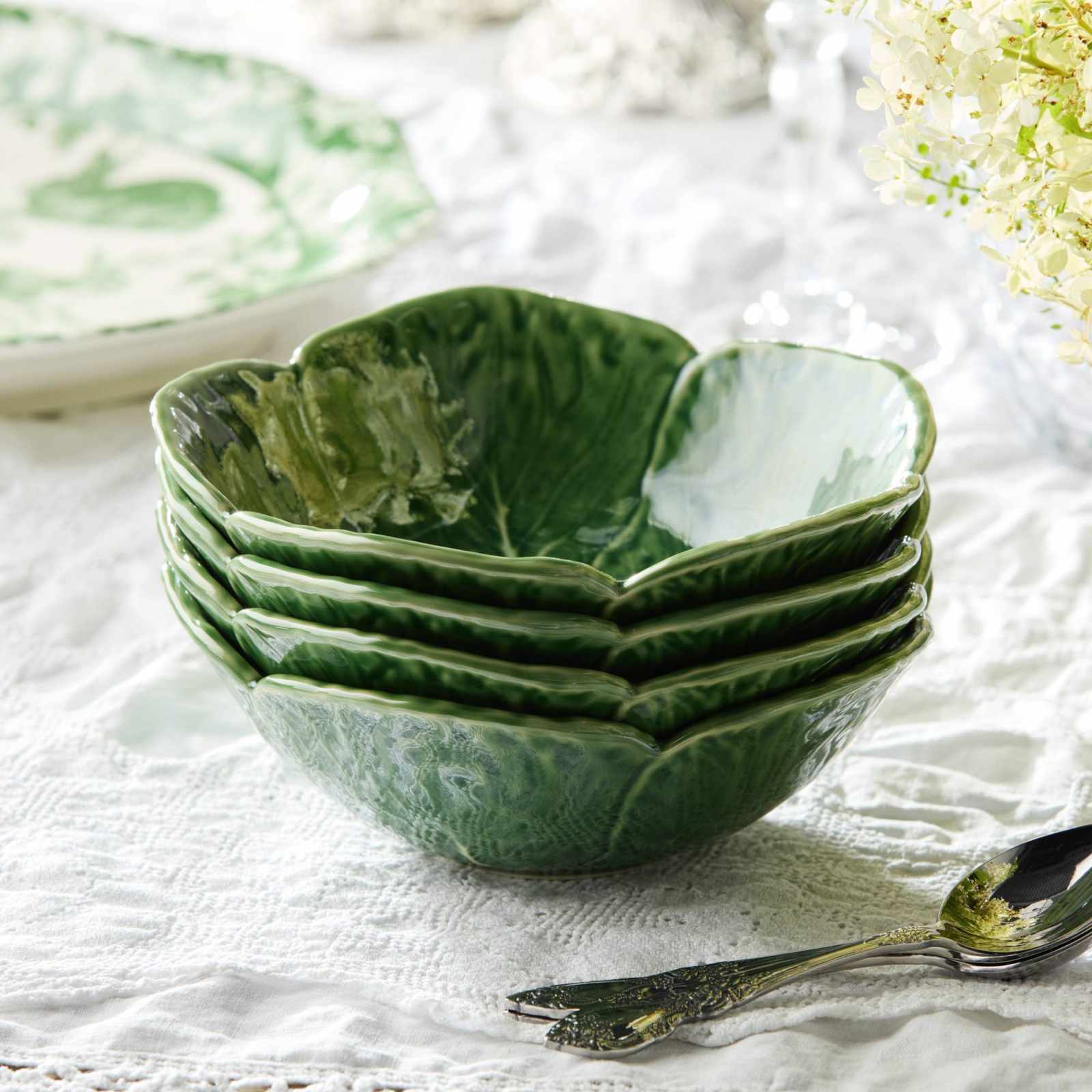 Le Jardin Cabbage 3-D Cereal Bowl